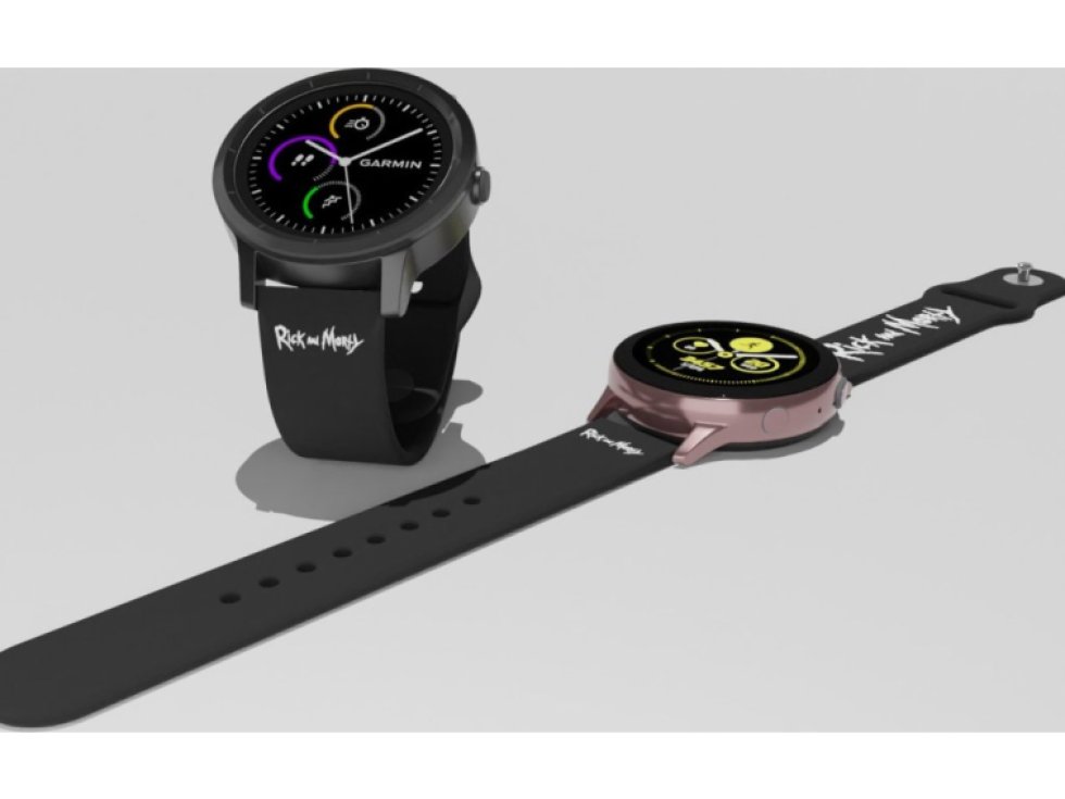 RICK AND MORTY - LOGO řemínek 22 mm