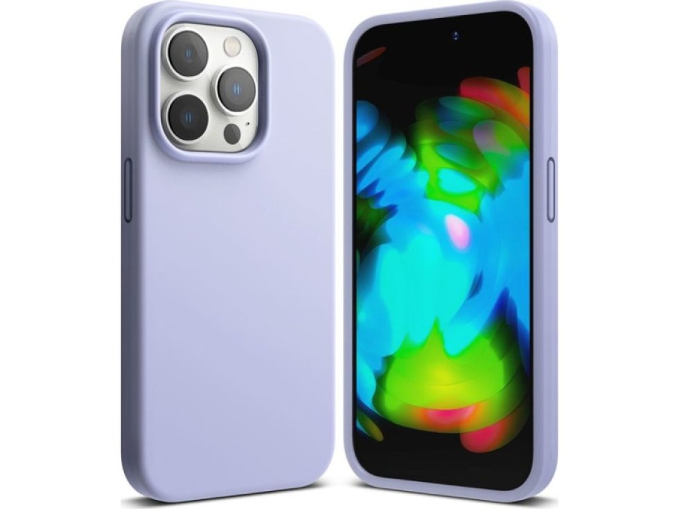 Ochranný kryt pro iPhone 14 Pro MAX - Ringke, Air Silicone Lavender