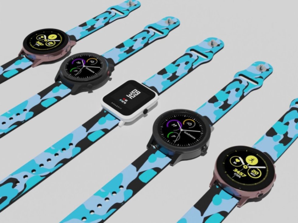 MASKÁČ MODRÝ řemínek 20 mm