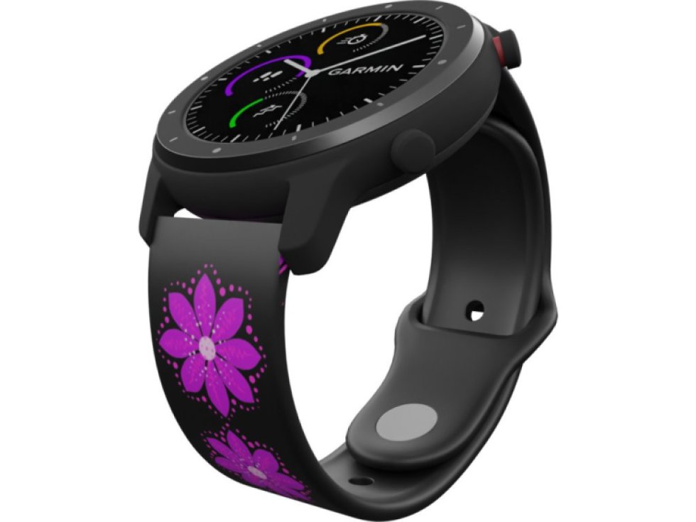 FIALOVÁ KVĚTINA řemínek 20 mm