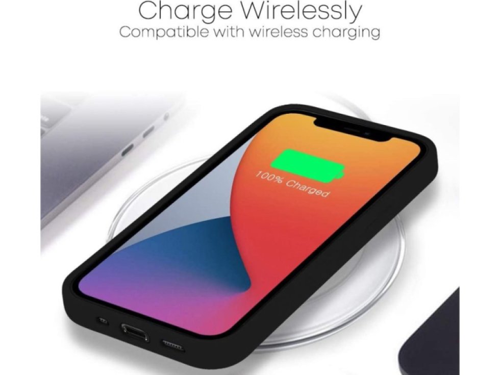 Ochranný kryt pro iPhone 12 mini - Mercury, Silicone Black