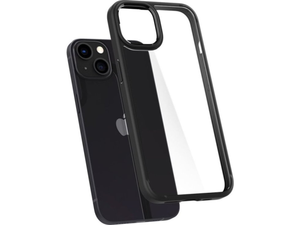 Ochranný kryt pro iPhone 13 - Spigen, Ultra Hybrid Matte Black
