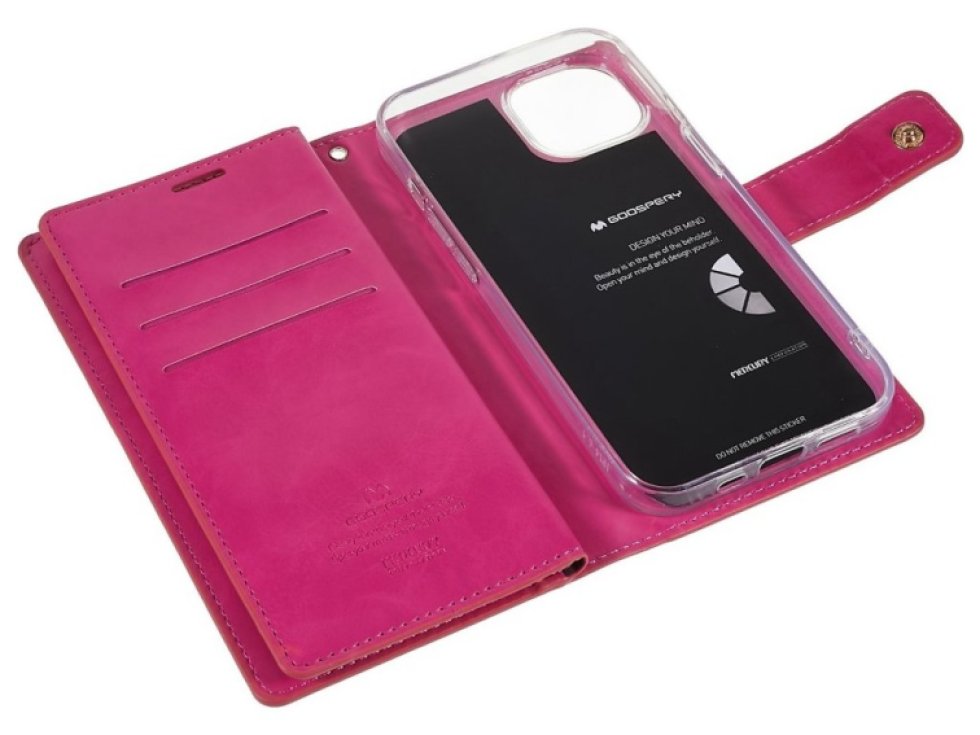 Ochranné pouzdro na iPhone 15 PLUS - Mercury, Mansoor Diary HotPink