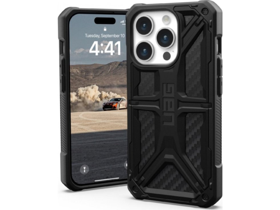 Ochranný kryt na iPhone 15 Pro - UAG, Monarch Carbon Fiber