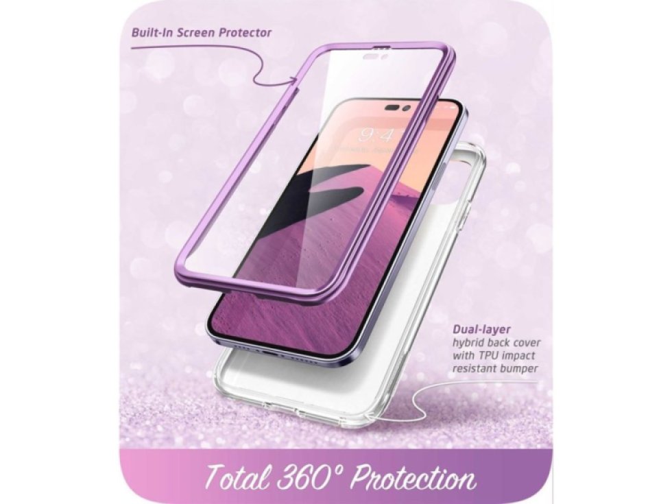 Ochranný kryt pro iPhone 14 Pro MAX - Supcase, Cosmo Purple