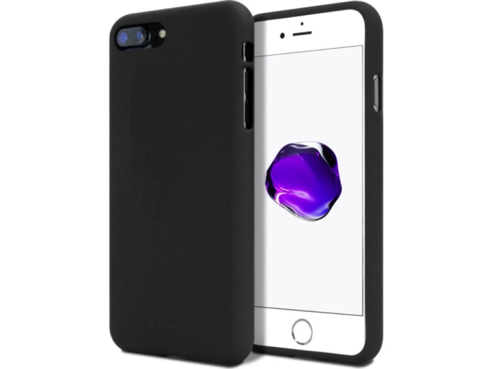 Ochranný kryt pro Apple iPhone 5 / 5S / SE - Mercury, Soft Feeling Black