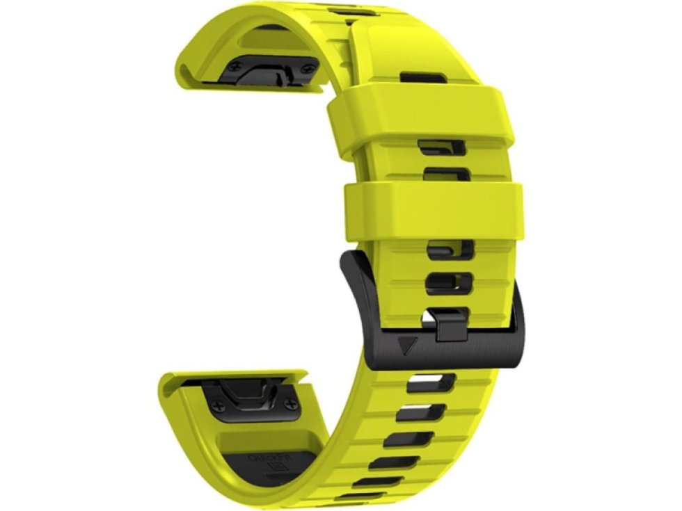 Řemínek pro Garmin Fenix 3 / 5X / 3HR / 5X PLUS / 6X / 6X PRO / 7X - Tech-Protect, Iconband Pro Lime/Black