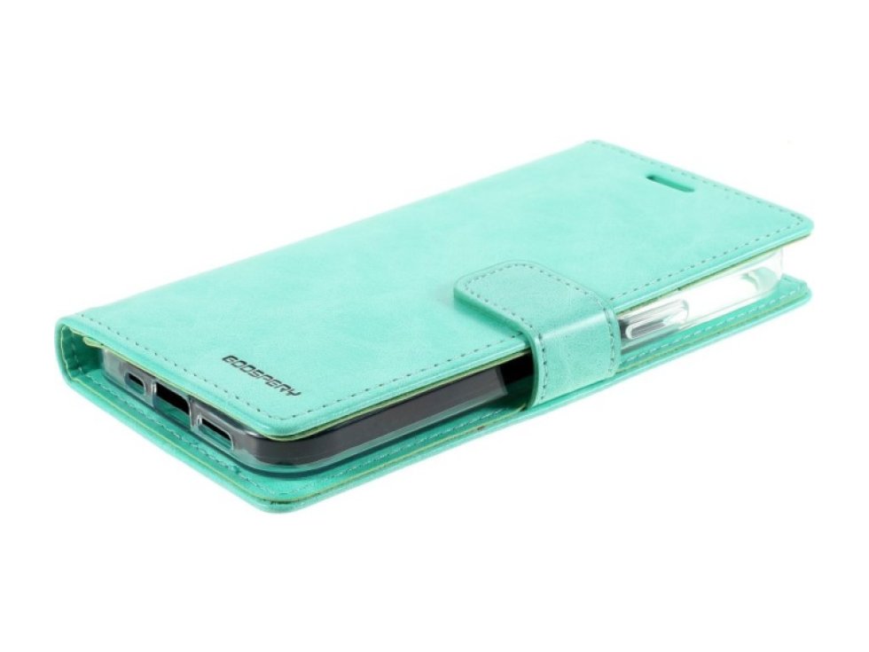 Knížkové pouzdro na iPhone 12 Pro MAX - Mercury, Bluemoon Diary Mint