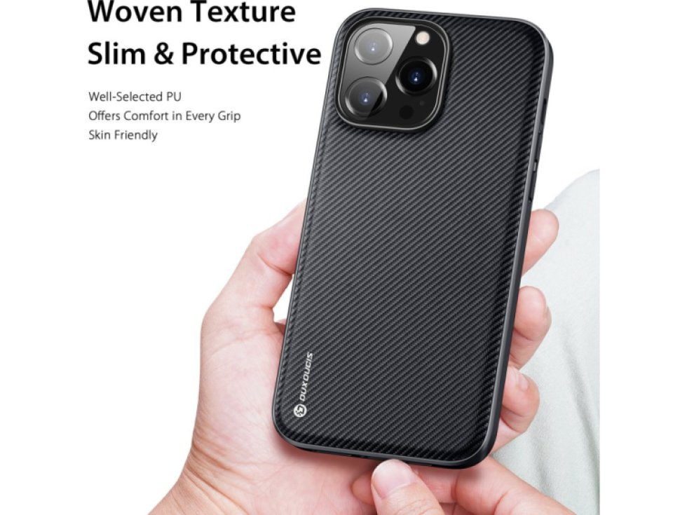 Ochranný kryt na iPhone 14 Pro MAX - DuxDucis, Fino Black