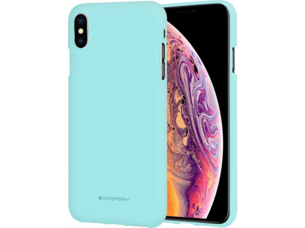 Ochranný kryt pro iPhone XS MAX - Mercury, Soft Feeling Mint