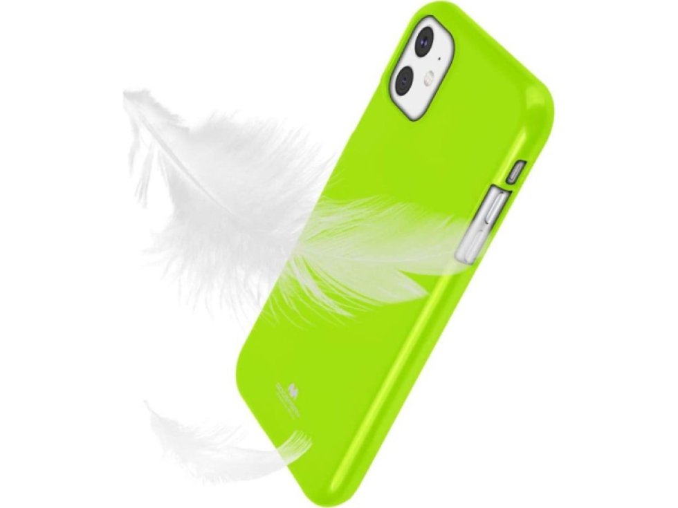 Ochranný kryt pro iPhone 11 - Mercury, Jelly Lime