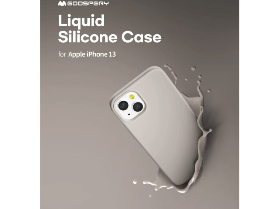 Ochranný kryt pro iPhone 13 - Mercury, Silicone Stone