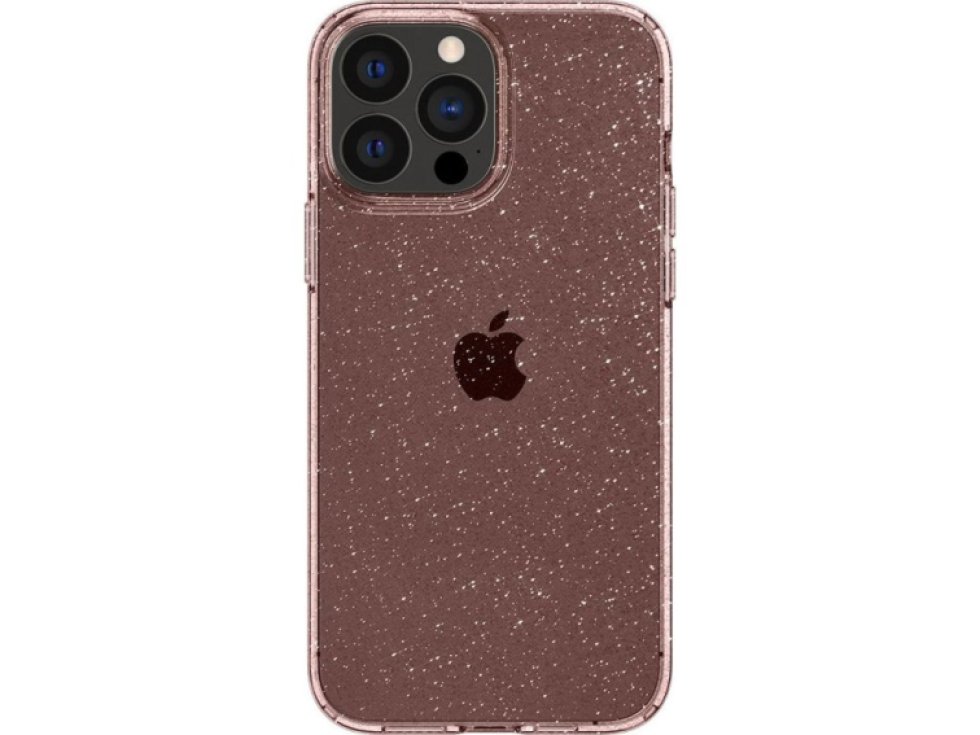 Ochranný kryt pro iPhone 13 Pro MAX - Spigen, Liquid Glitter Rose