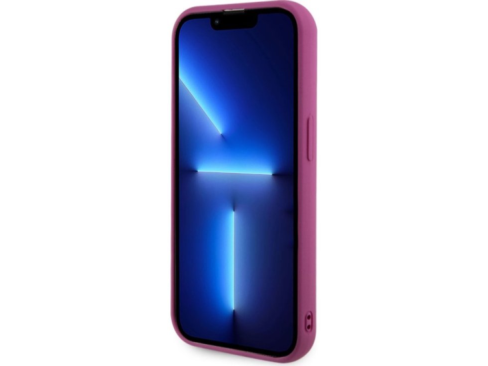Ochranný kryt na iPhone 14 Pro - Guess, Sequin Script Logo Magenta GUHCP14LPSFDGSF