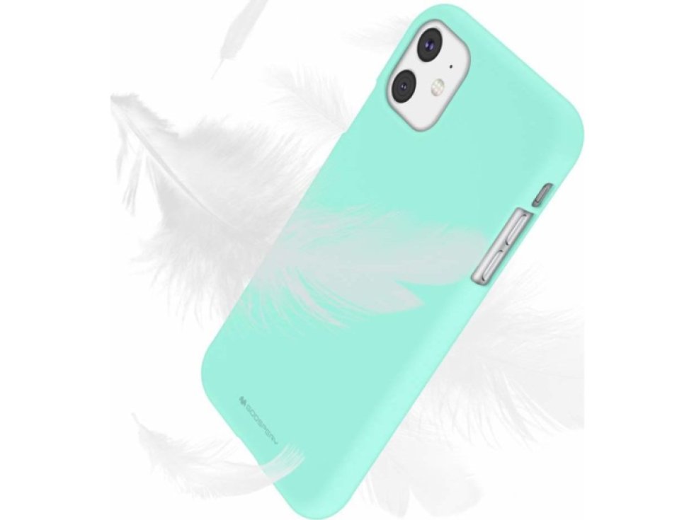 Ochranný kryt pro iPhone 11 - Mercury, Soft Feeling Mint