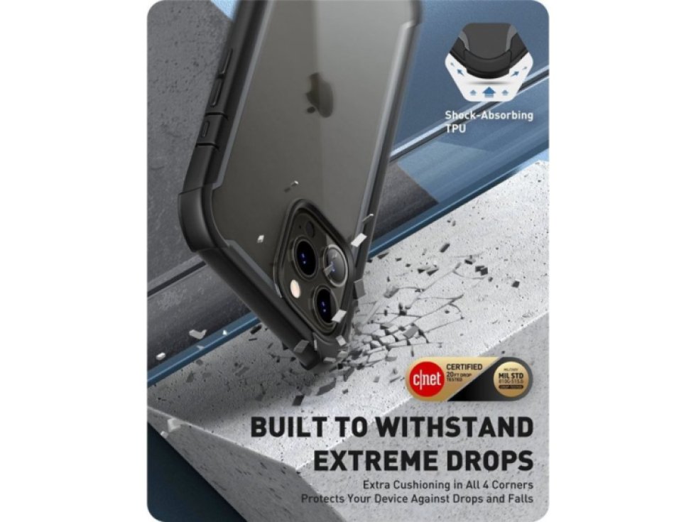 Ochranný kryt pro iPhone 14 Pro MAX - Supcase, Ares Black