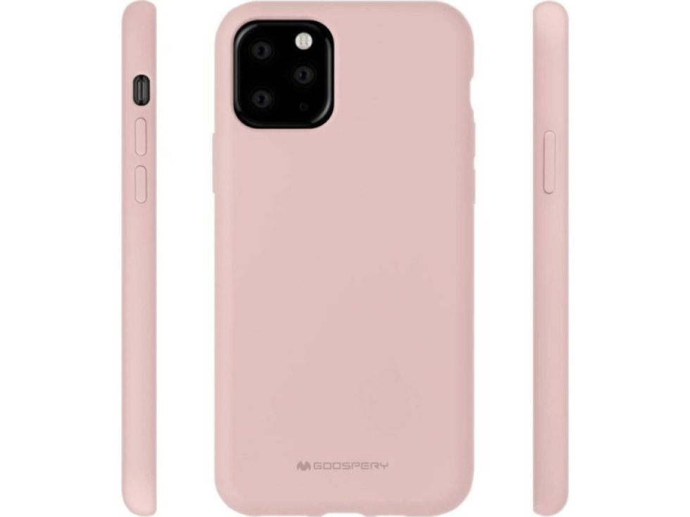 Ochranný kryt pro iPhone 11 Pro - Mercury, Silicone Pink Sand