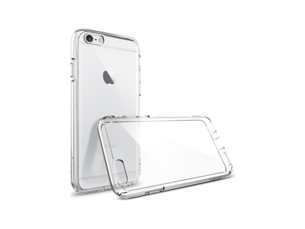 Pouzdro / kryt pro Apple iPhone 6 / 6S - Spigen, Ultra Hybrid Crystal Clear - POUŽITÉ