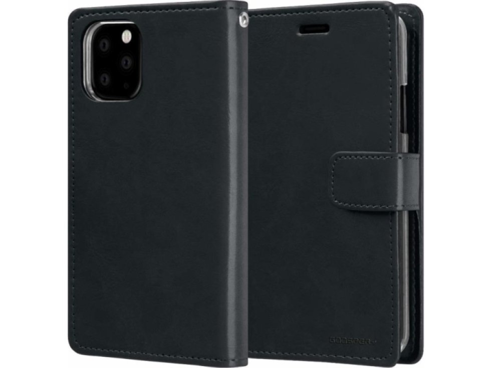 Pouzdro na iPhone 11 Pro - Mercury, Bluemoon Diary NAVY