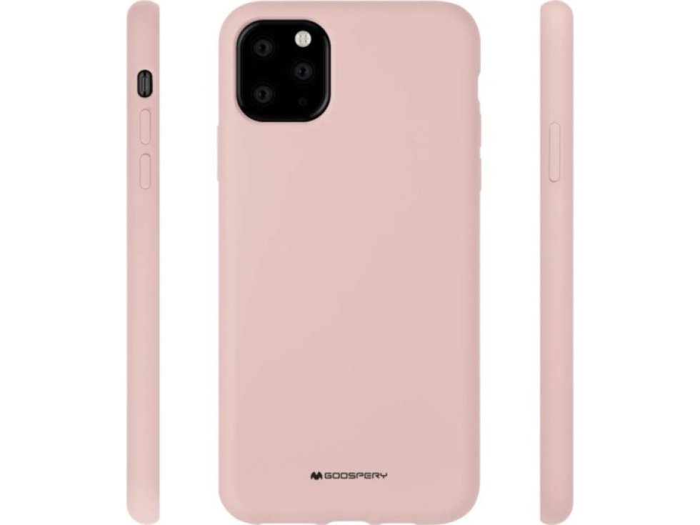 Ochranný kryt pro iPhone 11 Pro MAX - Mercury, Silicone Pink Sand