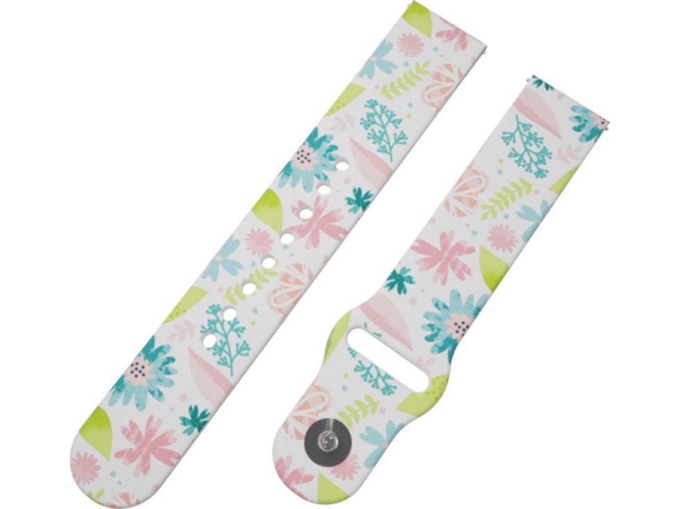 KVĚTY A VĚTVIČKY řemínek 22 mm