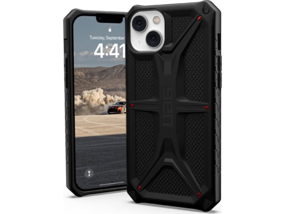 Ochranný kryt pro iPhone 14 PLUS - UAG, Monarch Kevlar Black