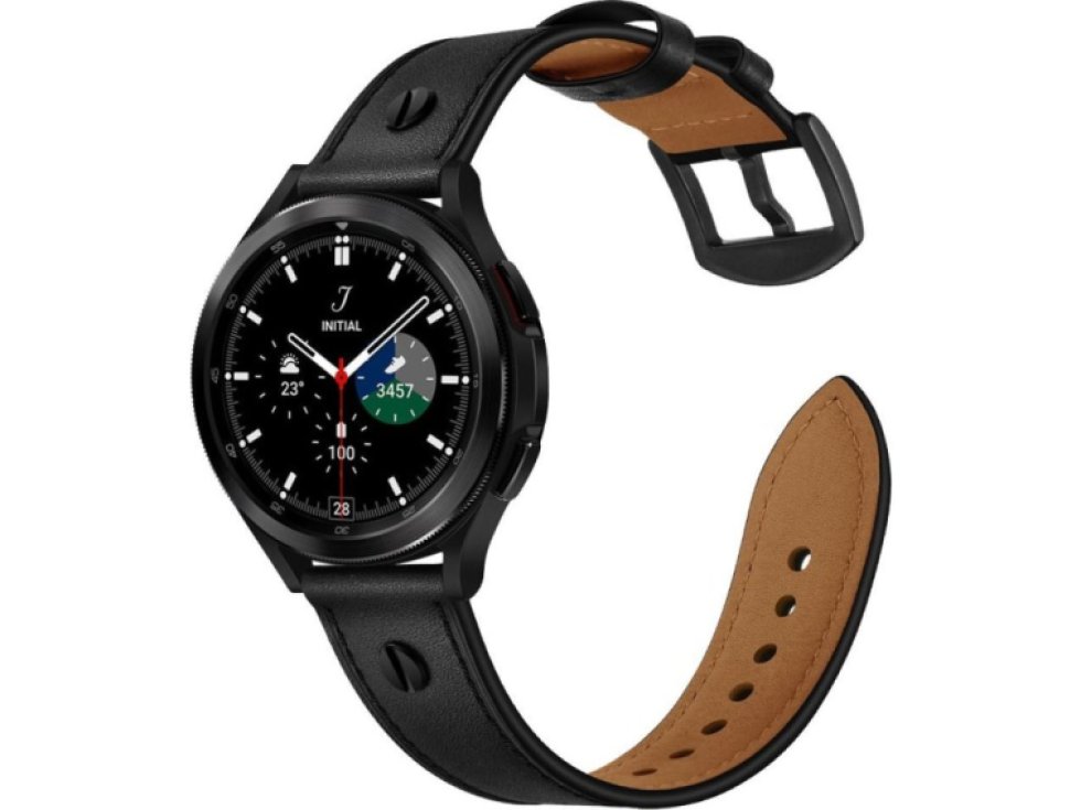 Řemínek pro Samsung Galaxy Watch 40mm / 42mm / 44mm / 46mm - Tech-Protect, Screwband Black