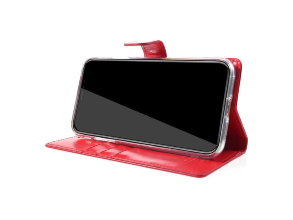 Pouzdro / kryt pro iPhone XR - Mercury, Bluemoon Diary Red