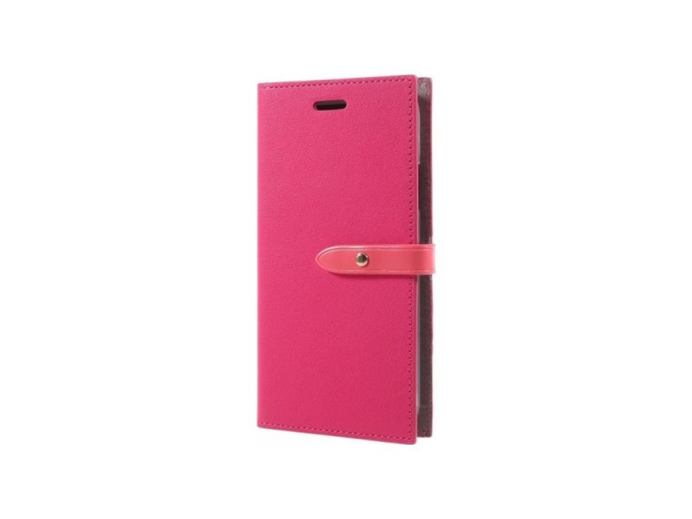 Pouzdro / kryt pro iPhone XS / X - Mercury, Romance Diary HOTPINK/PINK