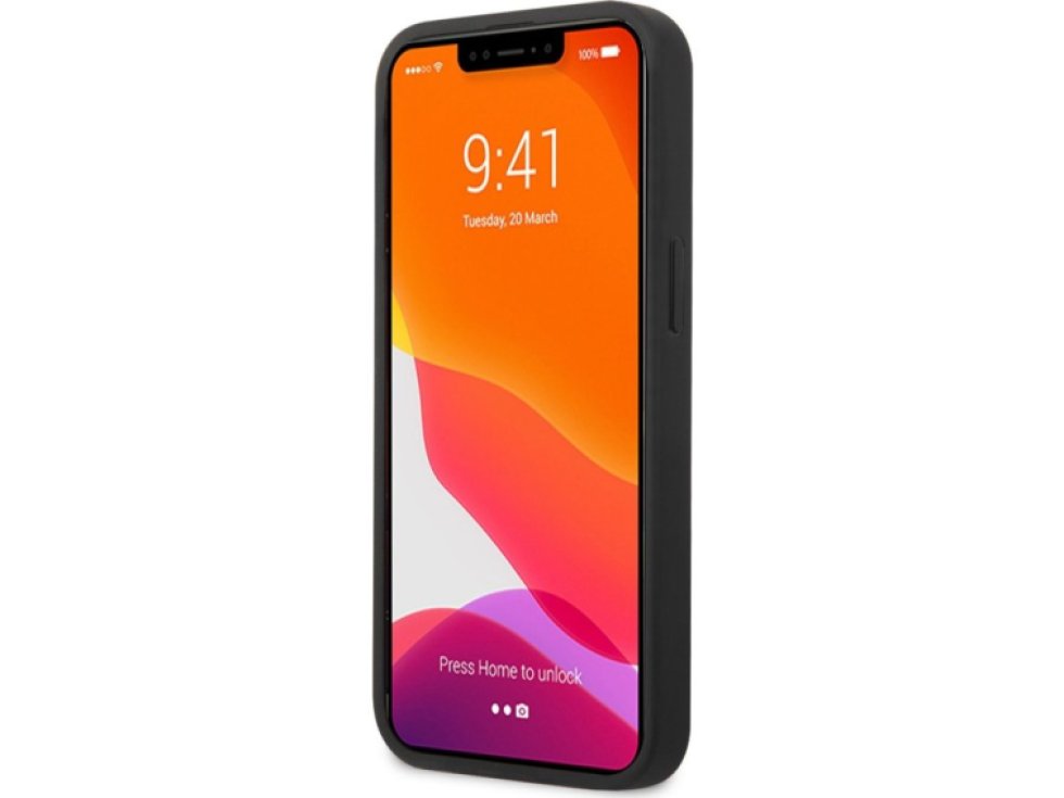 Ochranný kryt pro iPhone 13 - Guess, 4G Logo Back Gray GUHCP13M4GMGGR