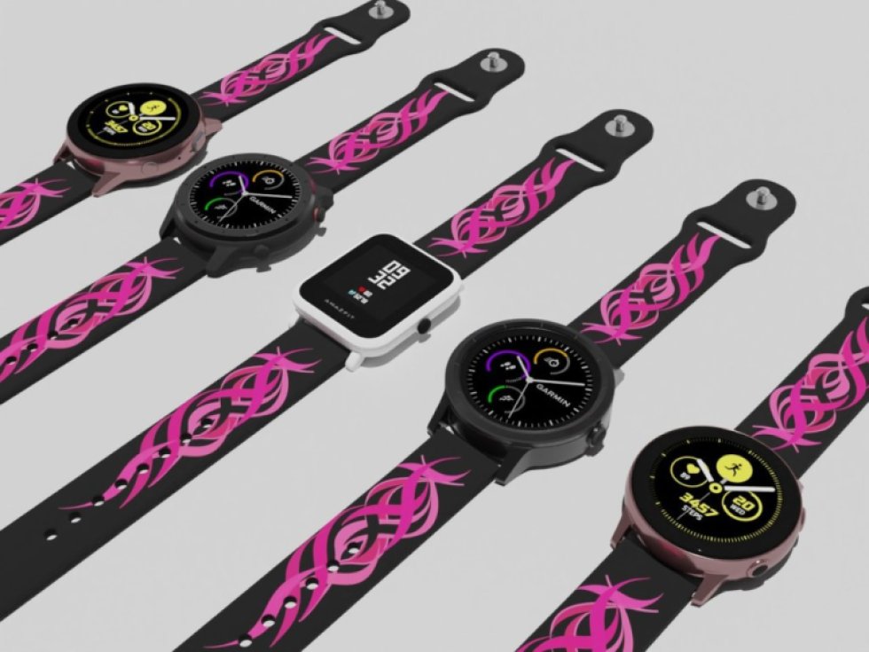 PINK TATTOO řemínek 22 mm