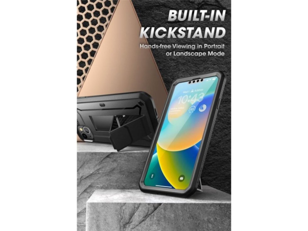 Ochranný kryt pro iPhone 13 / 14 - Supcase, Unicorn Beetle Pro Black