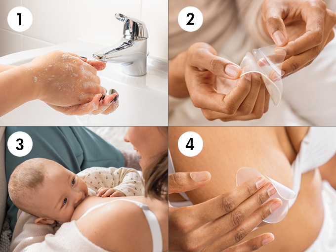 Medela Polštářky hydrogelové, 4 ks