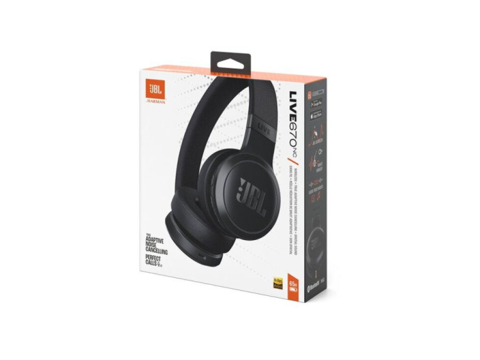 JBL Live 670NC černá