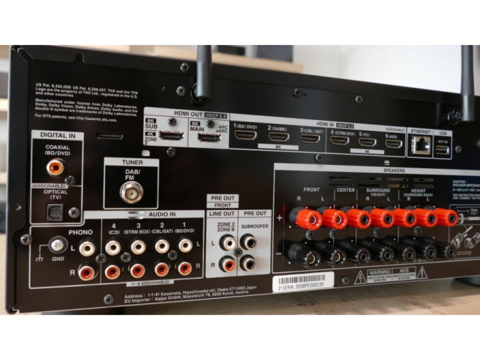 Onkyo TX-NR6100 Black