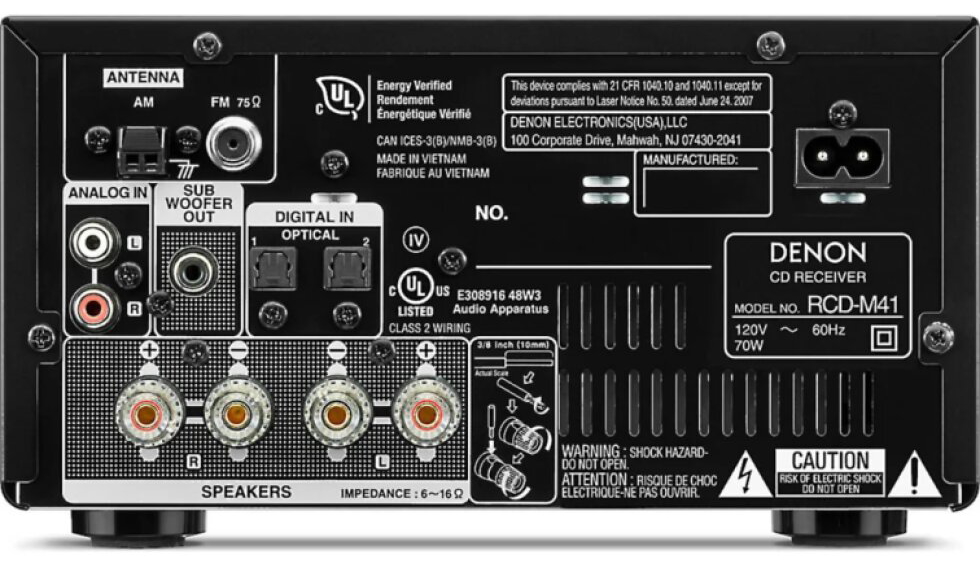 Denon RCD-M41 Black