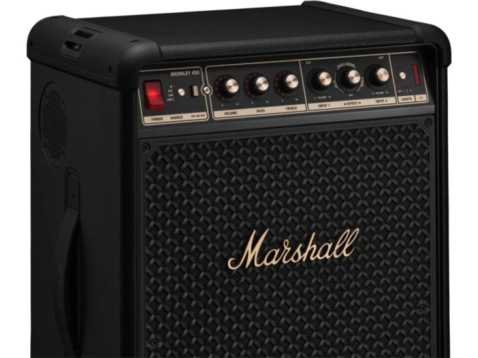 Marshall Bromley 450 Black and Brass