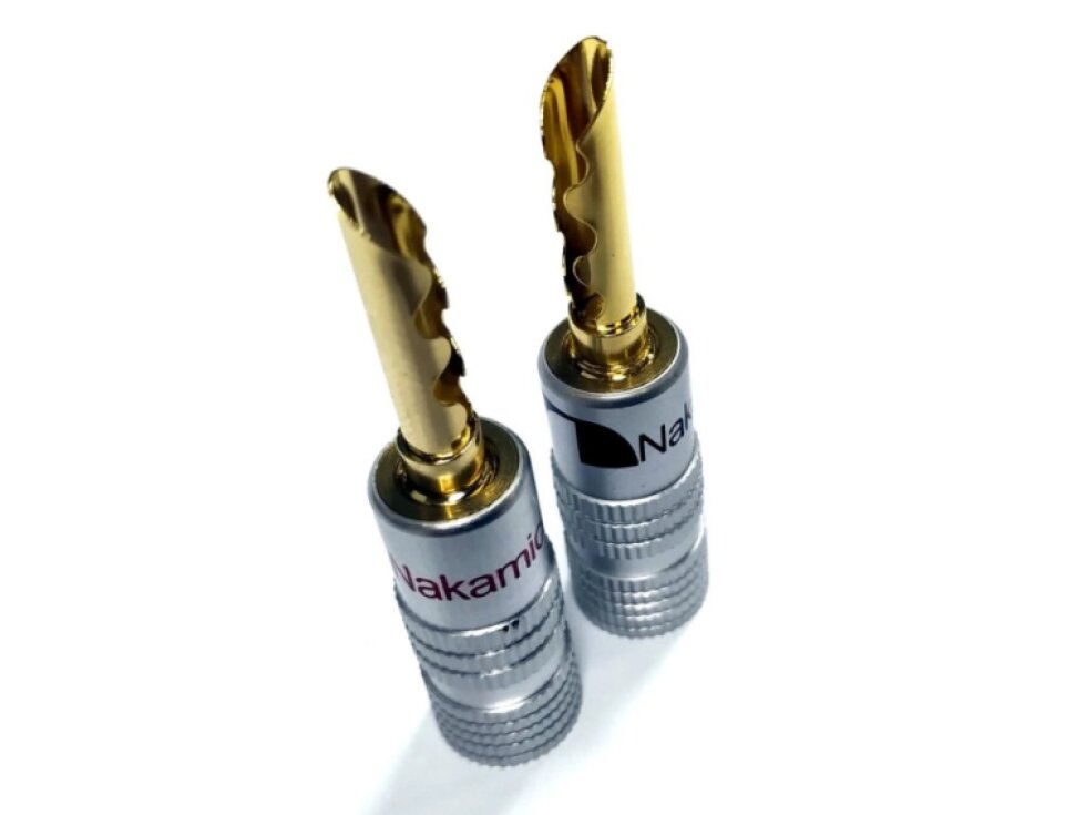 Nakamichi Banana Plugs N0534E