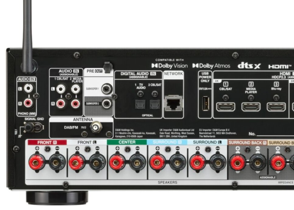 Denon AVR-X1800H DAB