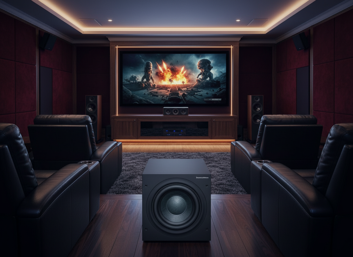 Bowers & Wilkins ASW608N Black