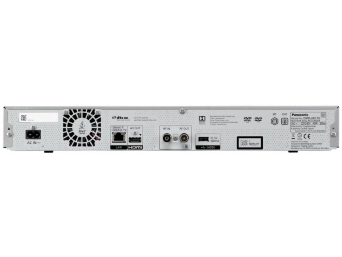 Panasonic DMR-UBC70EG stříbrná