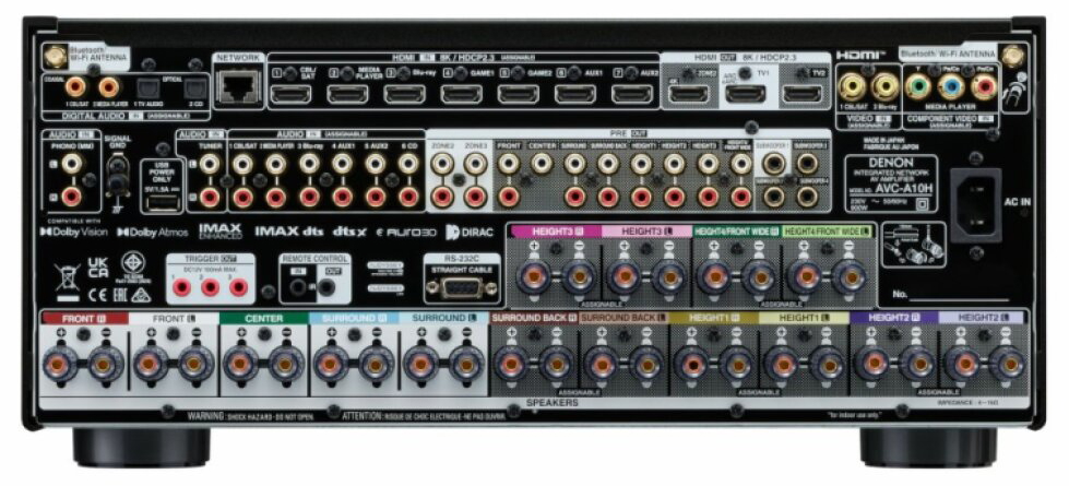 Denon AVC-A10H Silver Premium