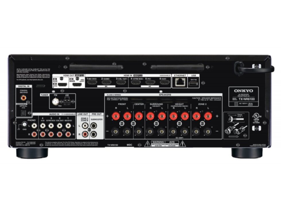 Onkyo TX-NR6100 Black