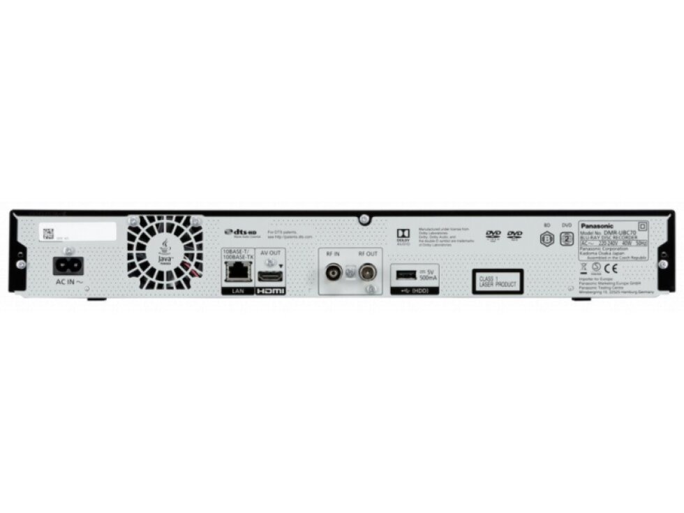 Panasonic DMR-UBC70EG černá