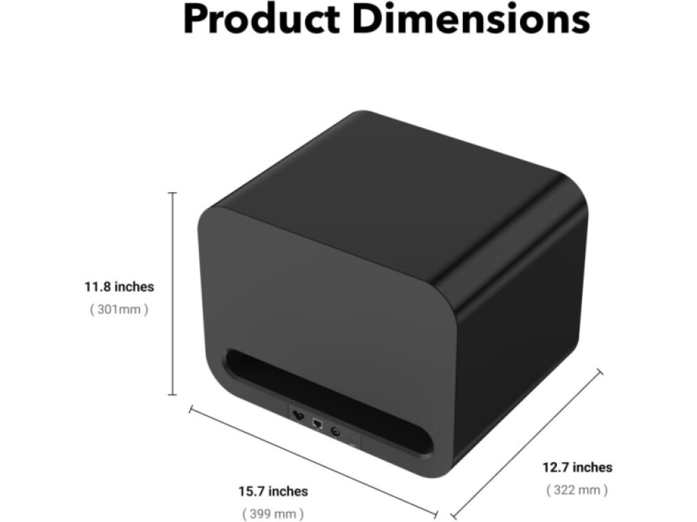 WiiM Sub Pro Black