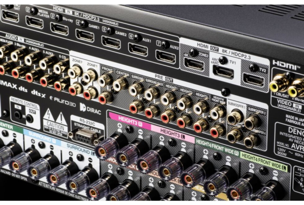 Denon AVC-A10H Silver Premium