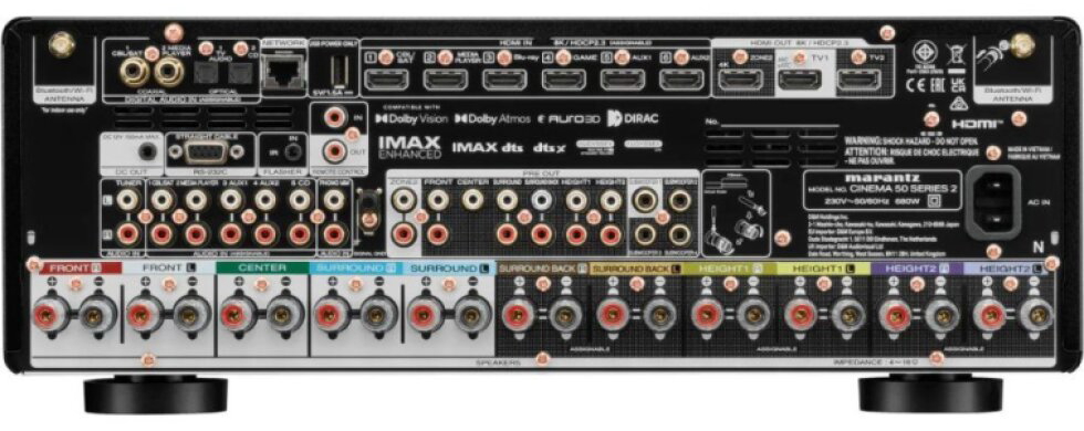 Marantz Cinema 50 S2 Silver Gold