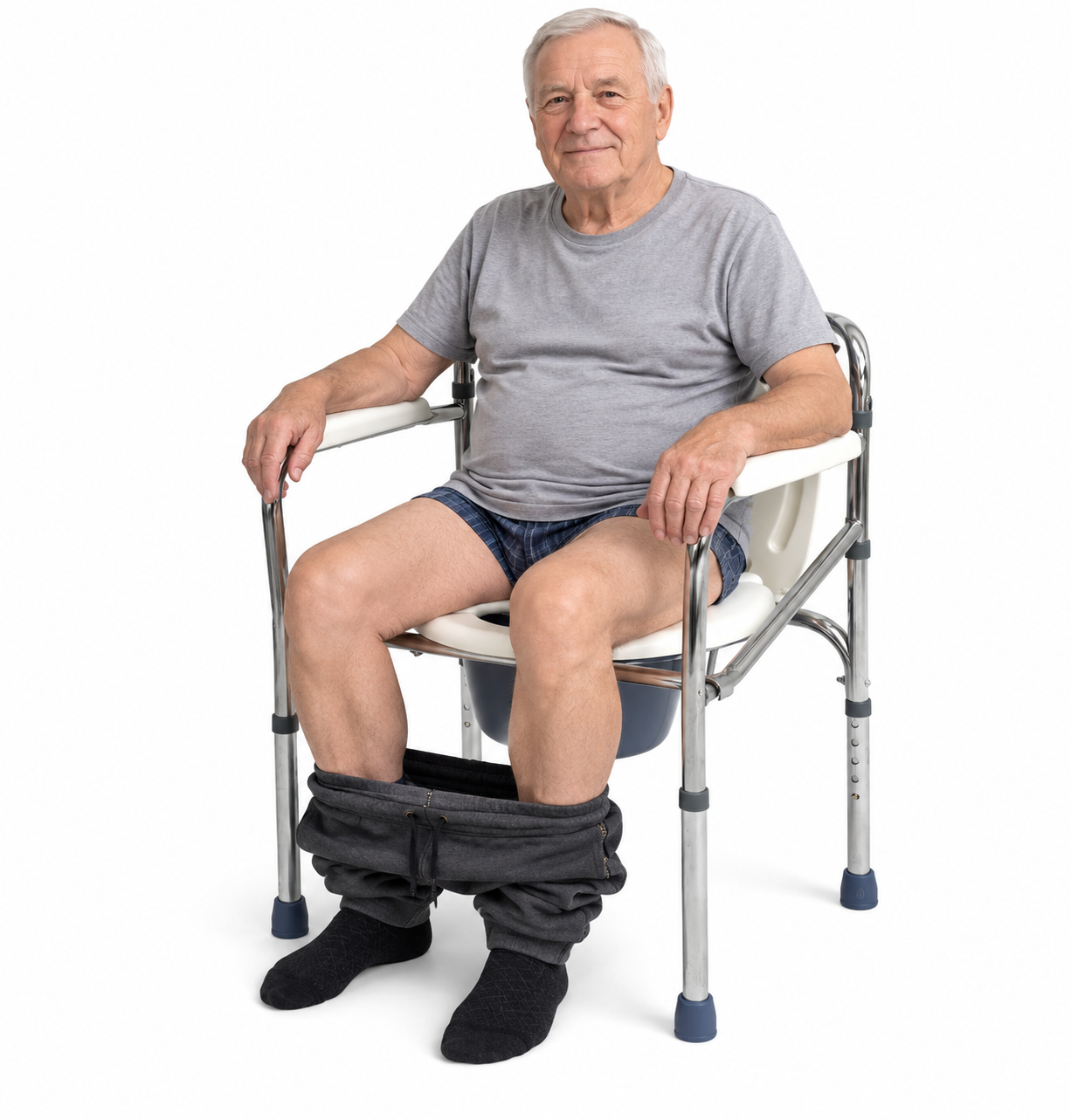 WC křeslo bez koleček