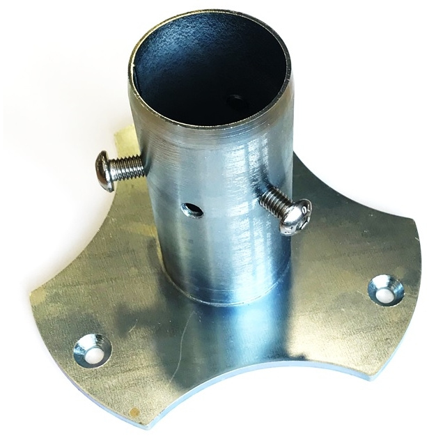 Zahradní sloupek na vodu AQUAPOINT TOTEM, bílý - perleťový