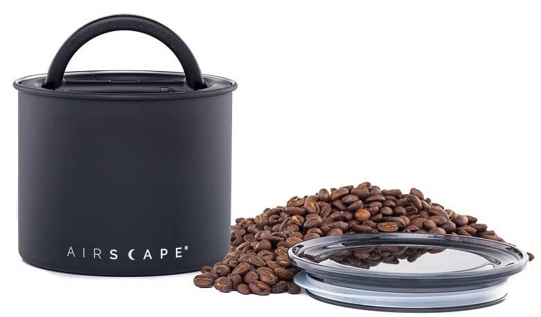 AirScape dóza na kávu 250g černá
